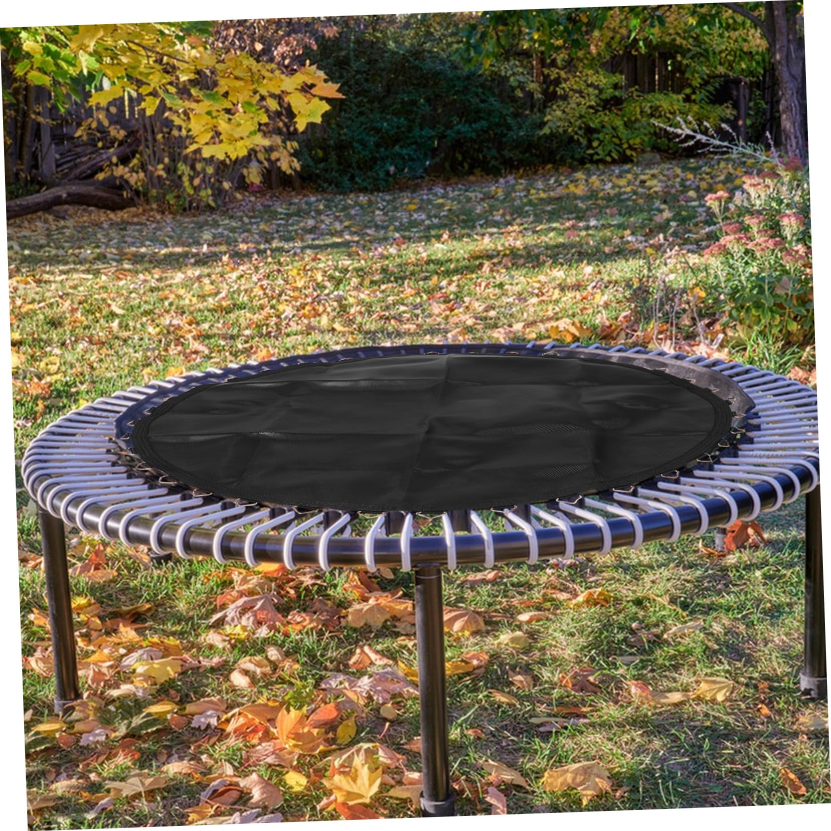 Tappetino rotondo di ricambio per esterni, con passanti elastici, accessorio da giardino per fitness e sicurezza