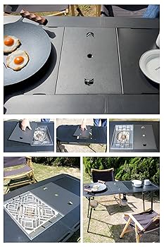Amazon.co.jp: GRANDOOR IGT フラットバーナー用 天板 蓋 カバー