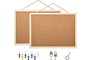 11.81"X 15.7" Functional 2 Pack Cork Boards