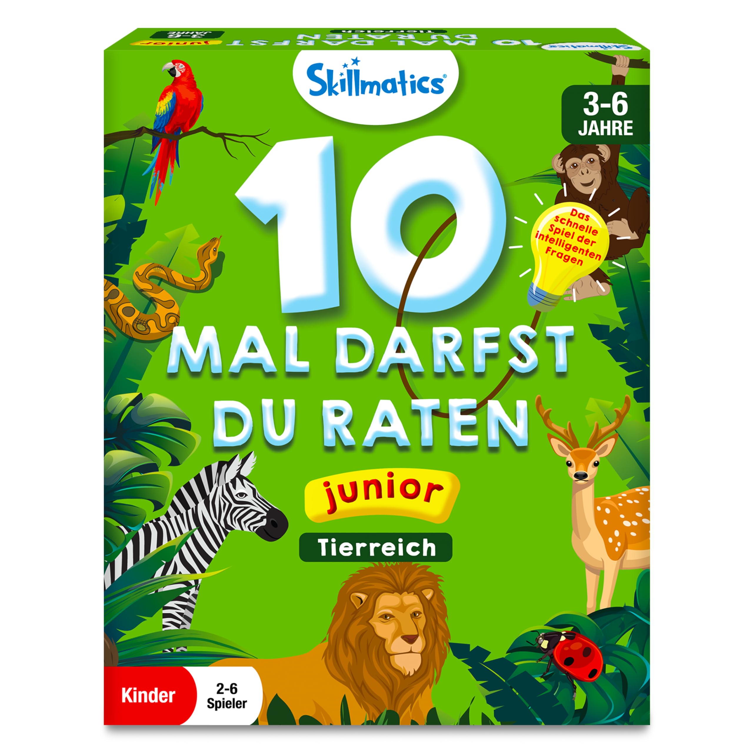 Skillmatics Kartenspiel - 10 Mal darfst du raten Welt des Sports, Geschenke für Kinder ab 6 Jahren