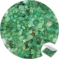 Vista 20 de 456 cuentas de piedra natural con chip natural, piedras preciosas multicolor irregulares de 0.31 a 0.315 pulgadas, piedras preciosas sueltas