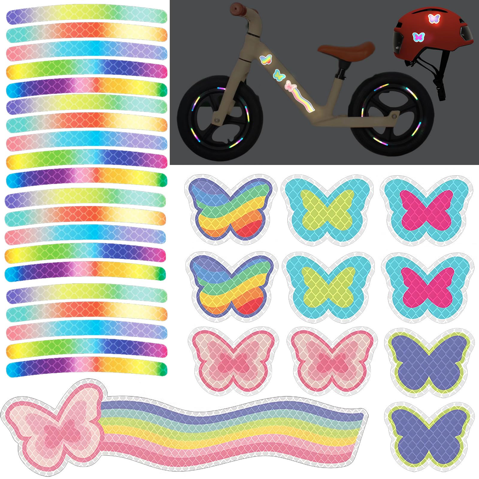 Reflective Bike Stickers