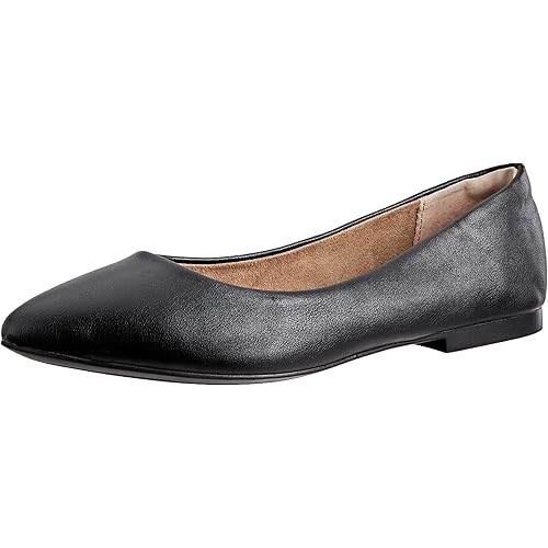 Amazon Essentials Women's Pointed-Toe Ballet Flat