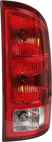 Miniatura 3 de KUAFU Luz trasera compatible con Dodge Ram 2002-2006 1500/2003-2006 Ram 2500 3500 Luz trasera de señal de freno con bombillas de repuesto para