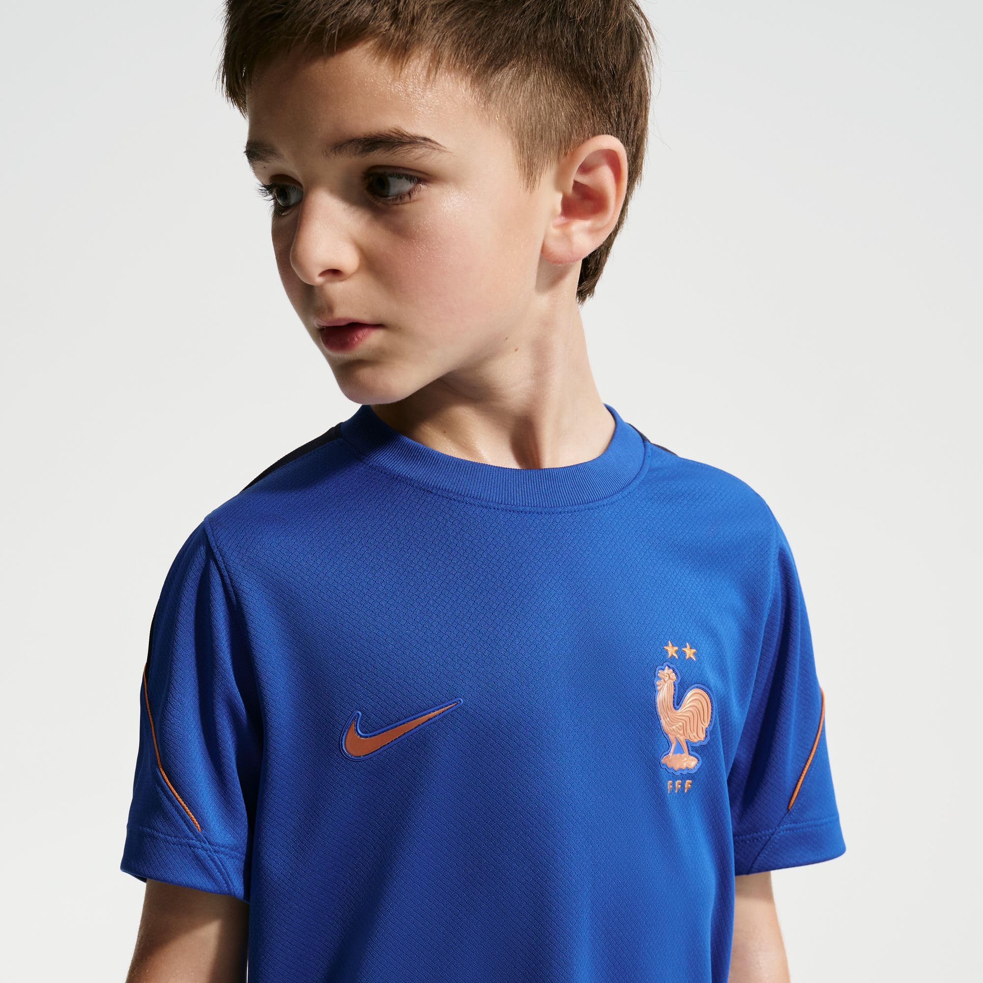 NIKE Koszulka z krótkim rękawem Uniseks - dzieci Fff Strike Nike Football Dri-fit Kurzarmshirt Für Ältere Kinder