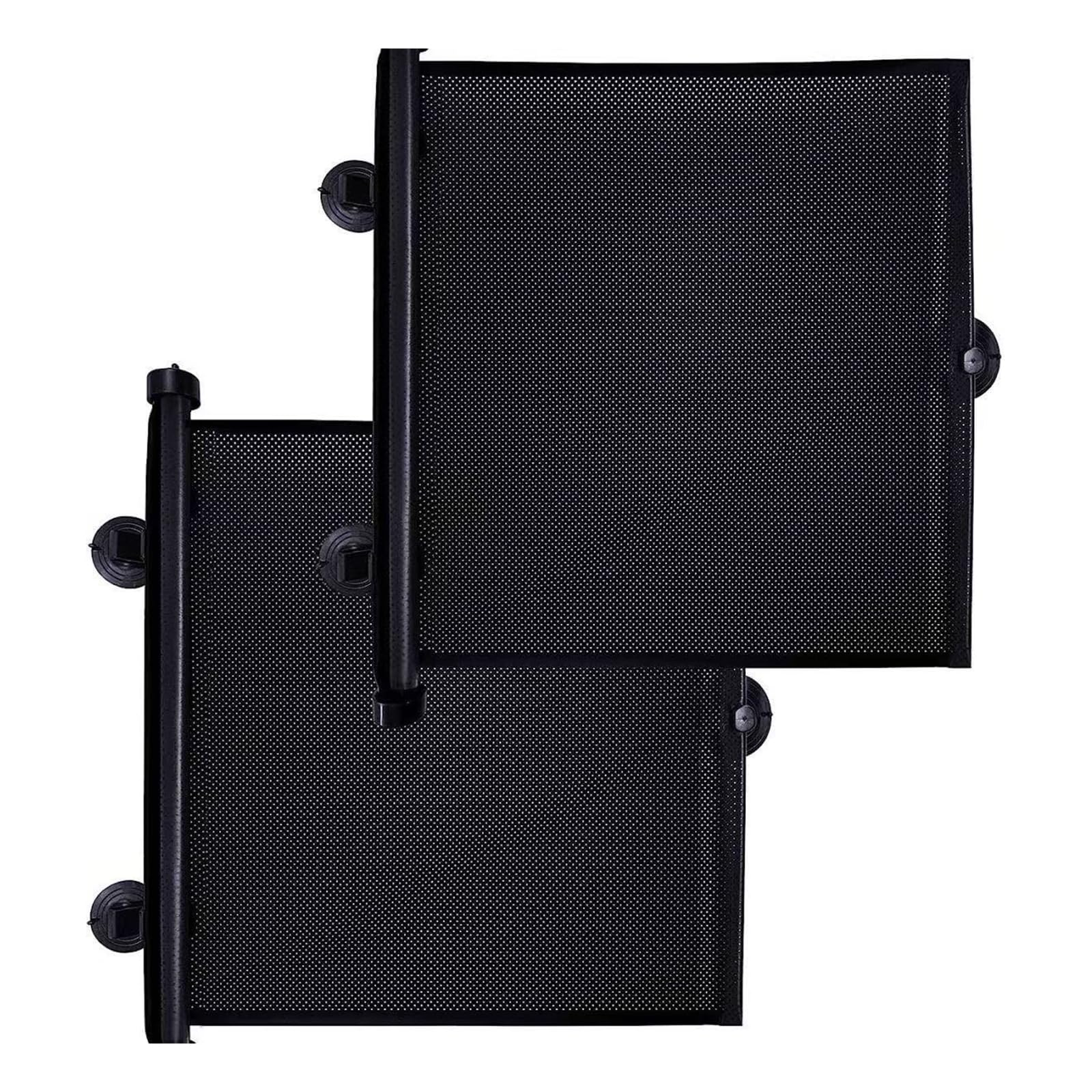 YROHGKPN 2 Pack Car Window Roller Shades Retractable Side Window Shade
