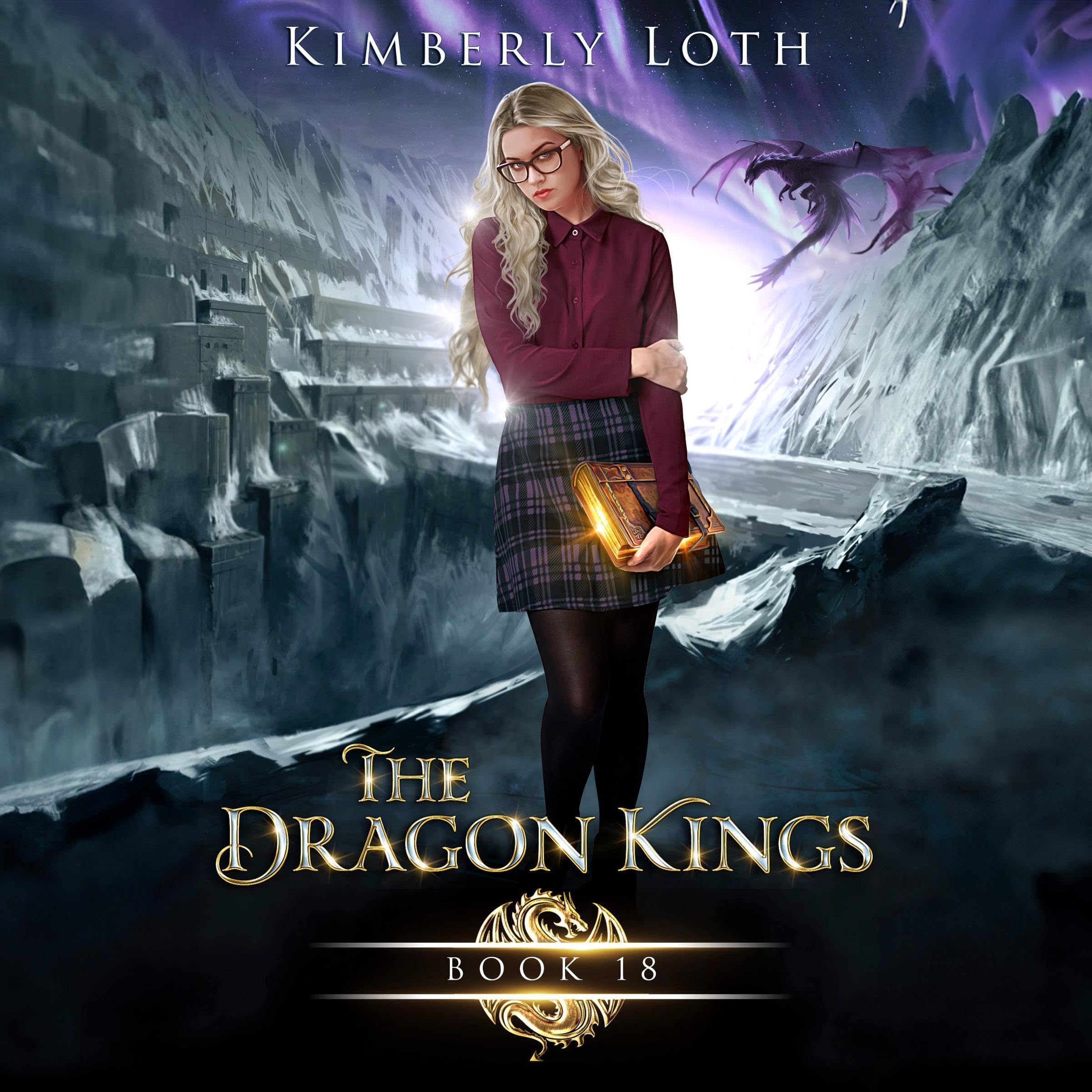 Cover art for The Dragon Kings, Book Eighteen