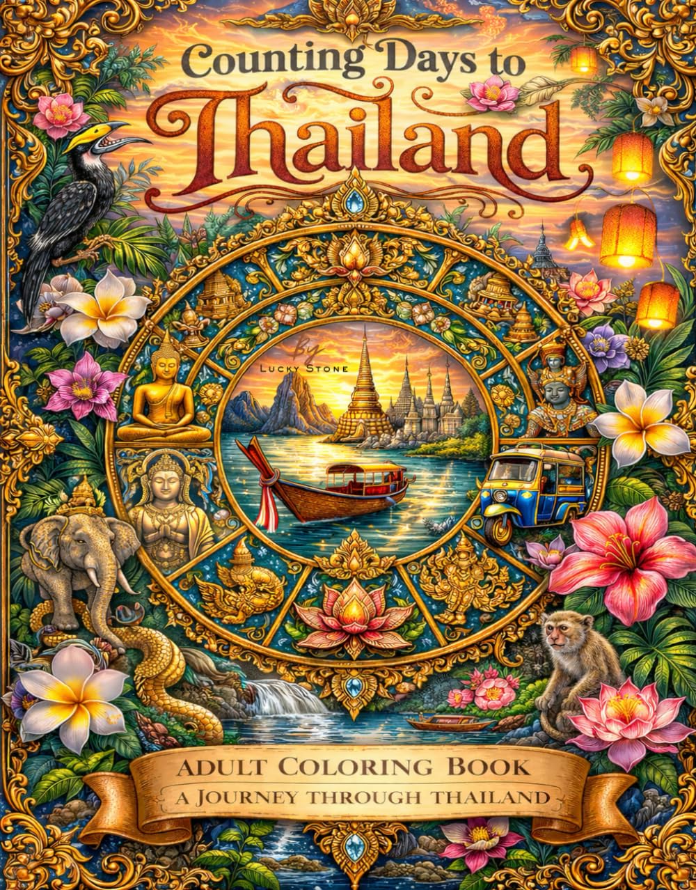 Counting Days to Thailand: Color Your Way Toward Your Next Thailand Trip