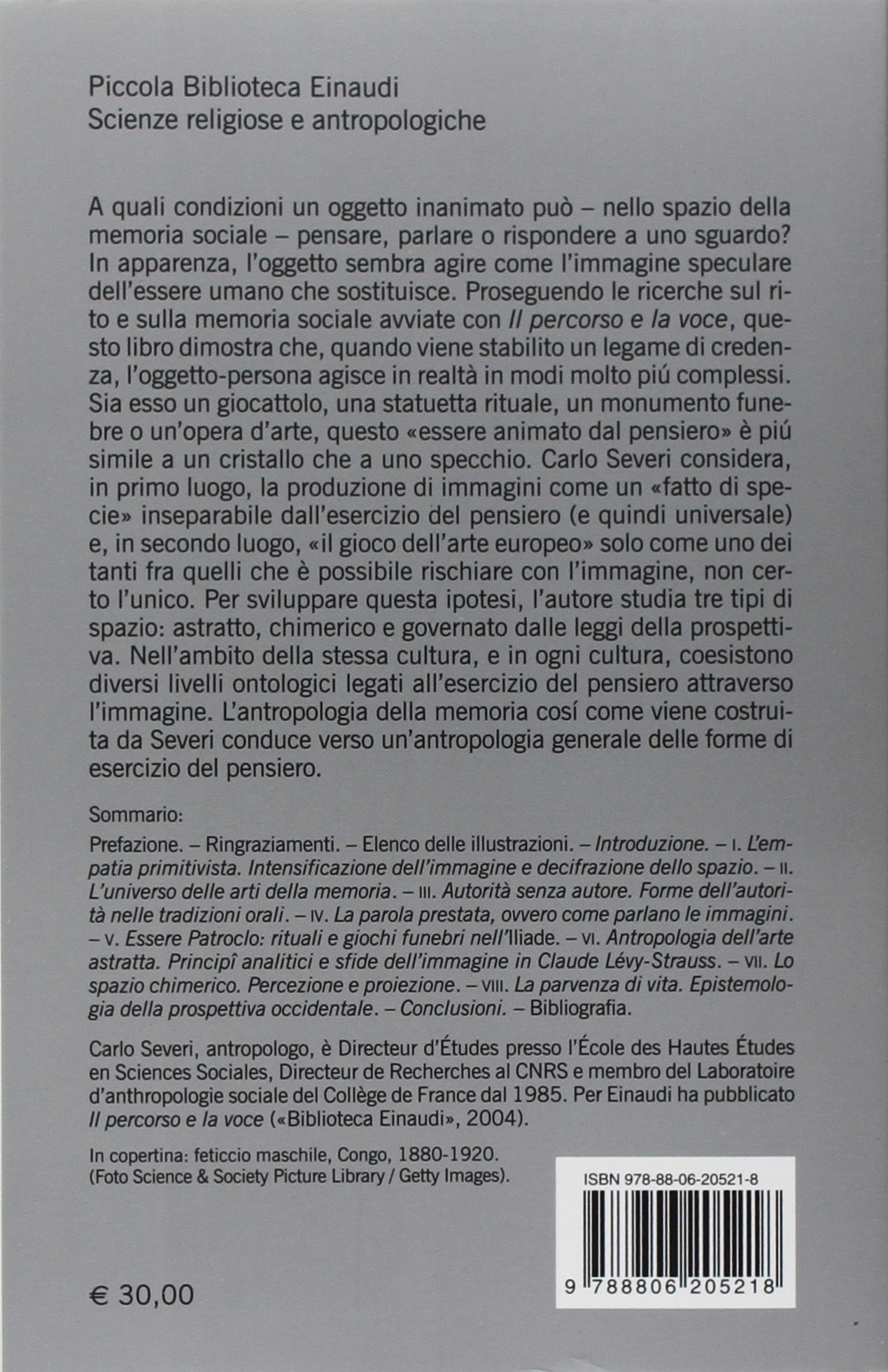 L'oggetto-persona. Rito, memoria, immagine