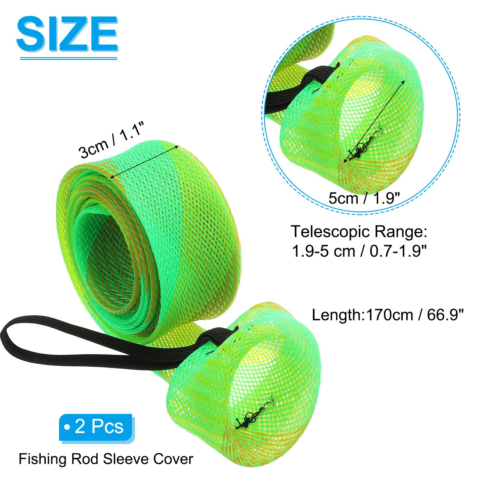 PATIKIL 67 Inch Rod Sock - Image 2