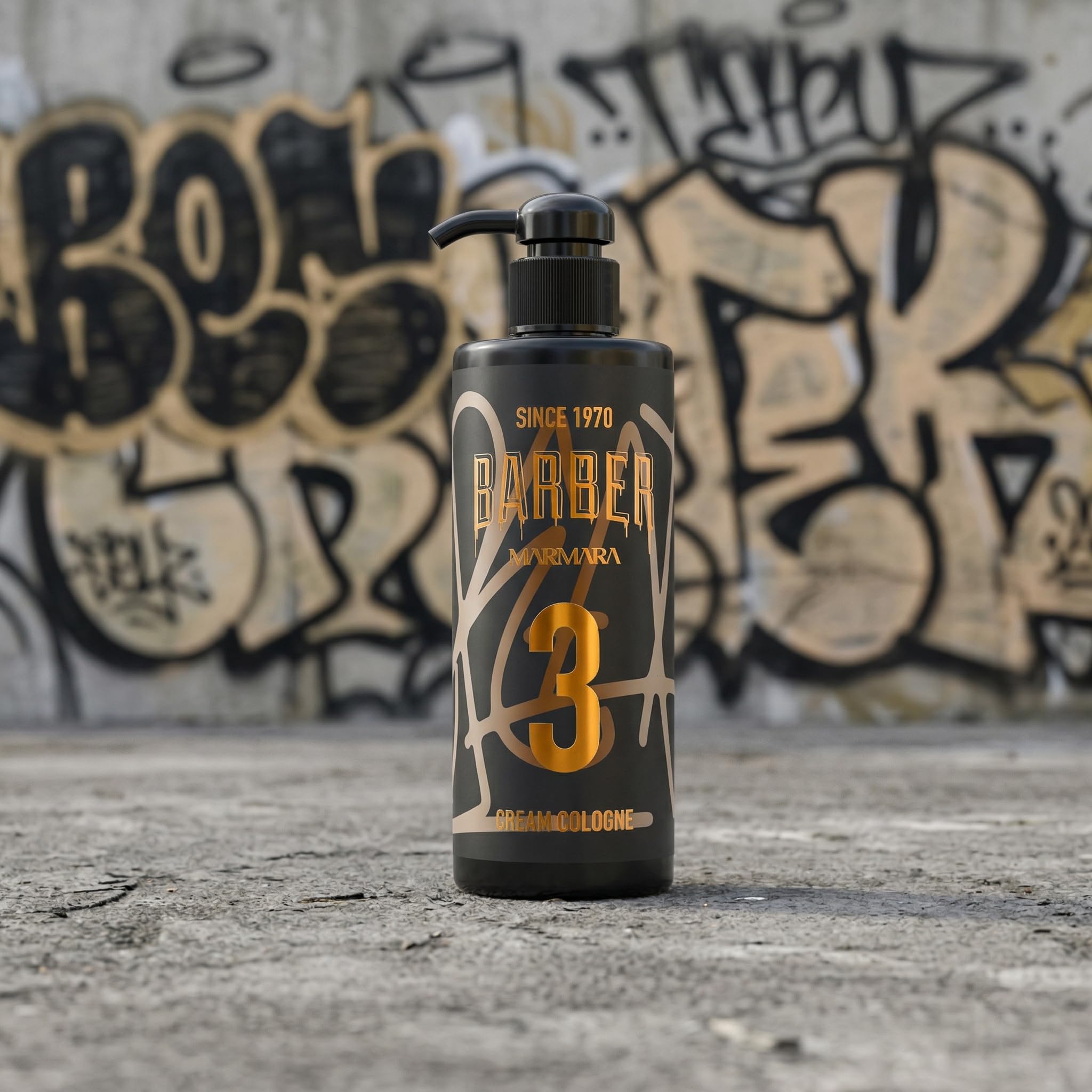 Barber Marmara Kremowa Woda Toaletowa No.3 Balsam Po Goleniu, Łagodzący i Nawilżający, Antyseptyczna Pielęgnacja, Męski Zapach, 400ml