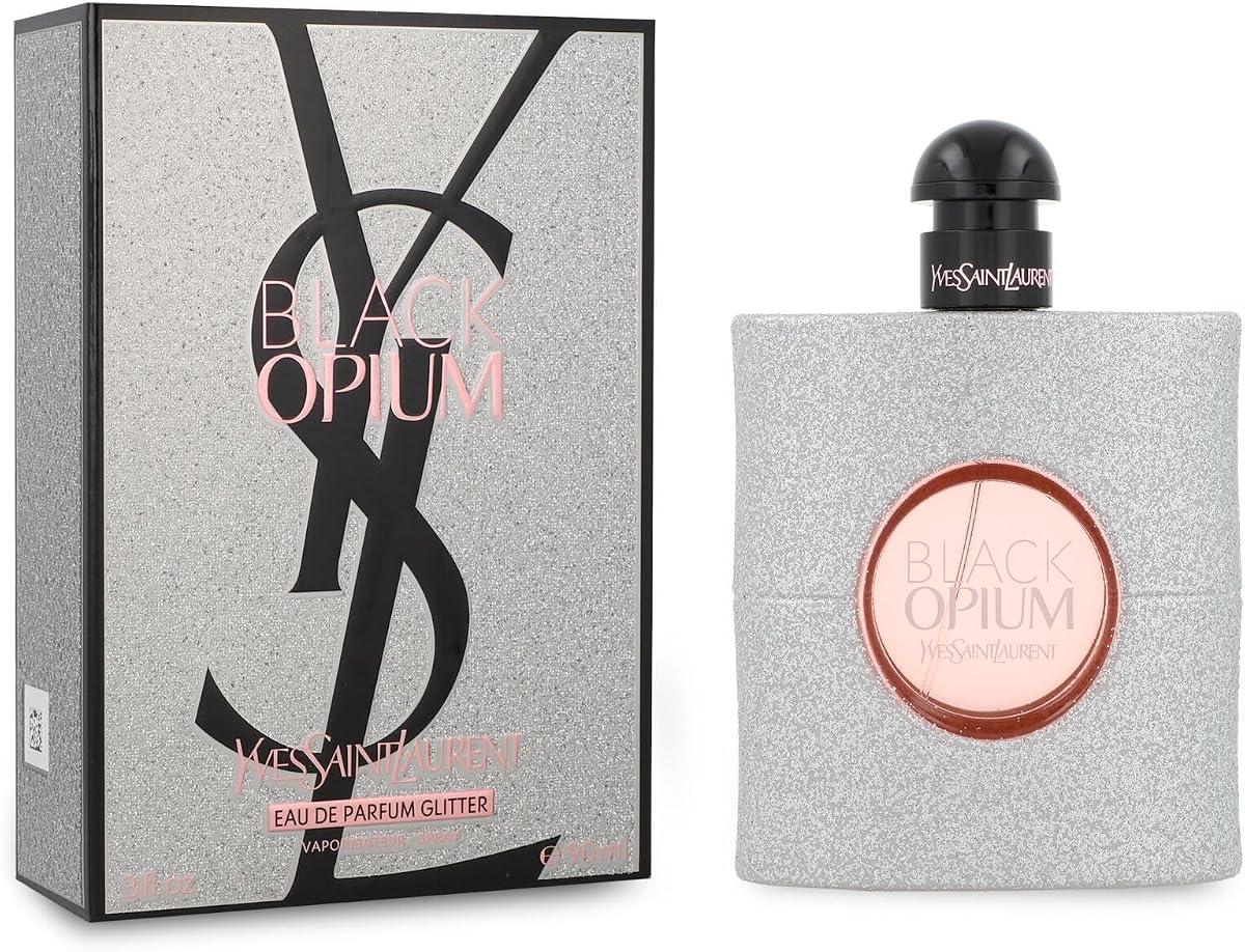 Black Opium Glitter by Yves Saint Laurent for Women - 3 oz EDP Spray |