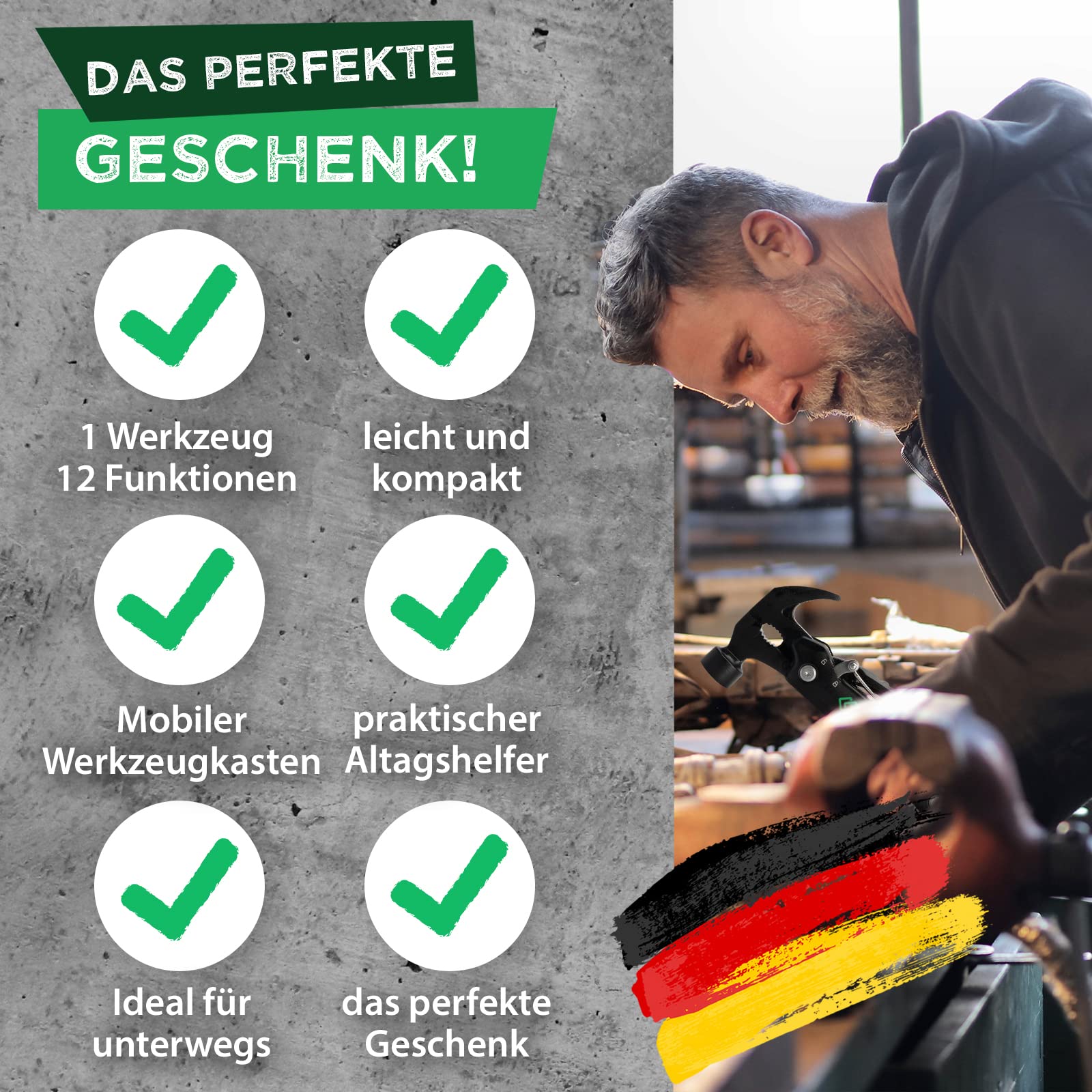 Multifunctioneel gereedschap in zakformaat | TITATOOL