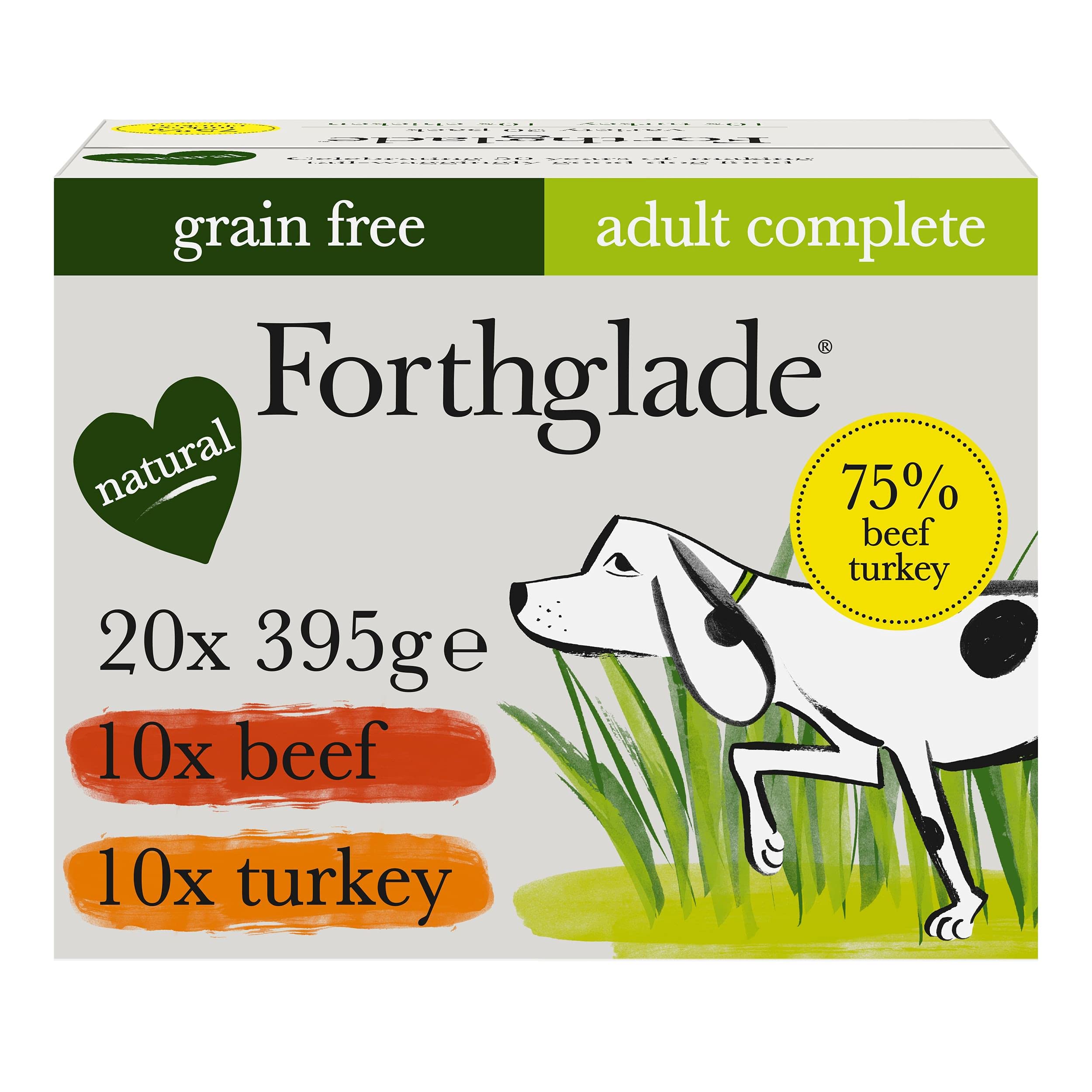 Buy Forthglade Complete Natural Wet Dog Food Grain Free Variety Pack