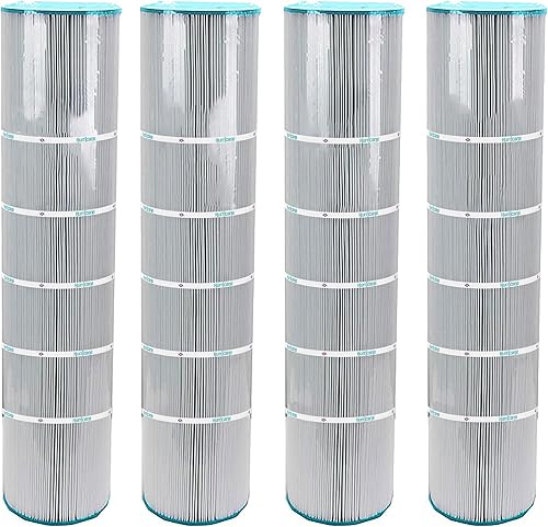 Hurricane Filtros HF7472-04 - Paquete de 4 cartuchos de filtro avanzado para piscina, repuesto para PCC130, Unicel C-7472, Filbur FC-1978 Pentair