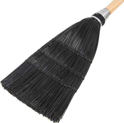 Miniatura 2 de Carlisle FoodService Products CFS Synthetic Corn Black ToyLobby Broom - 1 Each. (Pack of 3)