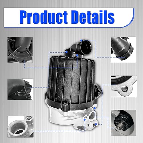 Miniatura 4 de JaoRop 21679517 Separador de aceite de ventilación del cárter para Volvo D11 y MP7 21975959,22999818 con junta