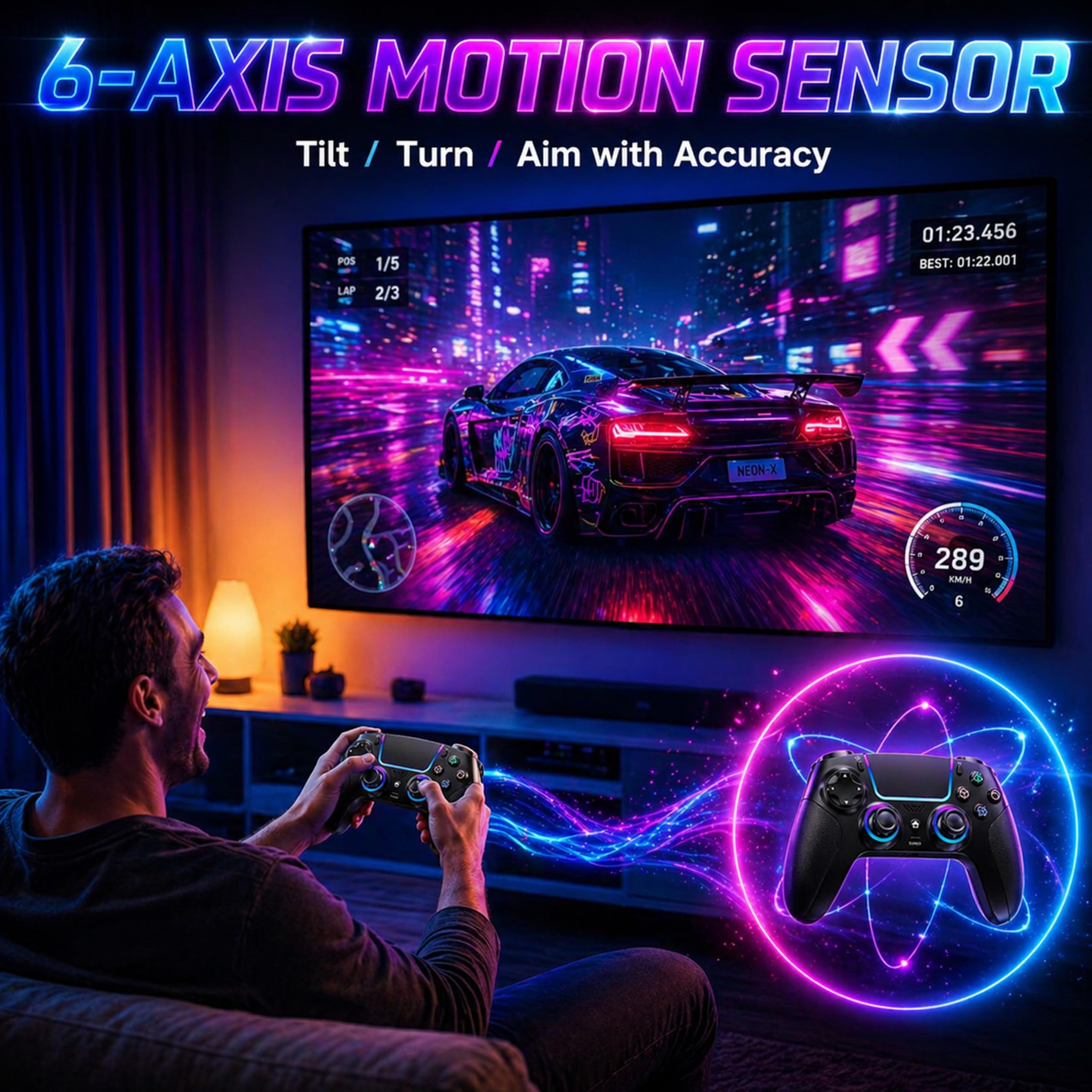 Ant Esports SuperPower Controller: Wireless Gaming for PC, PS4, Mobile -7 Ant Esports SuperPower Controller: Wireless Gaming for PC, PS4, Mobile -7