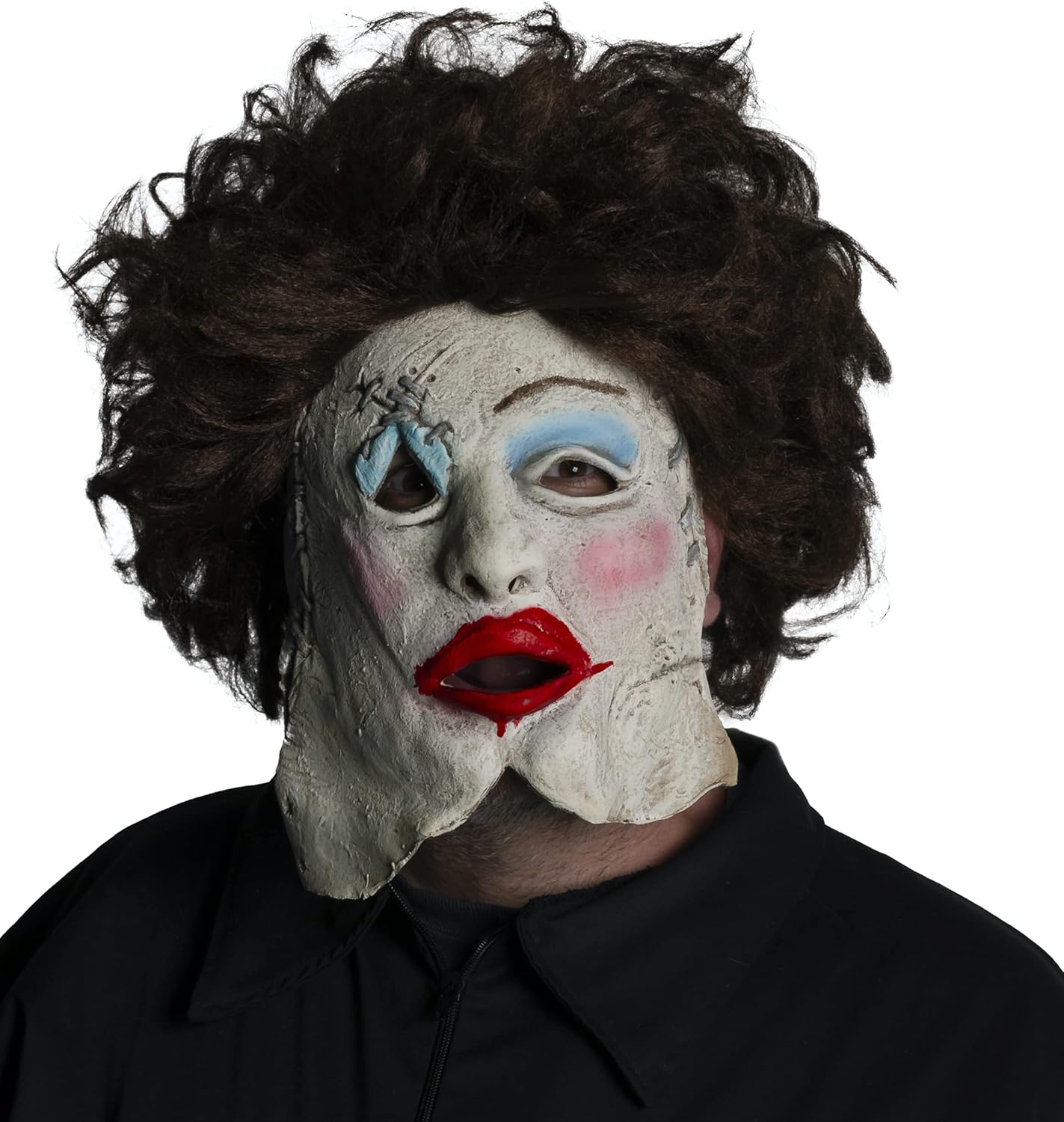 Rubies Adult Texas Chainsaw Massacre Pretty Woman 3/4 Costume Mask, As Shown, One Size US