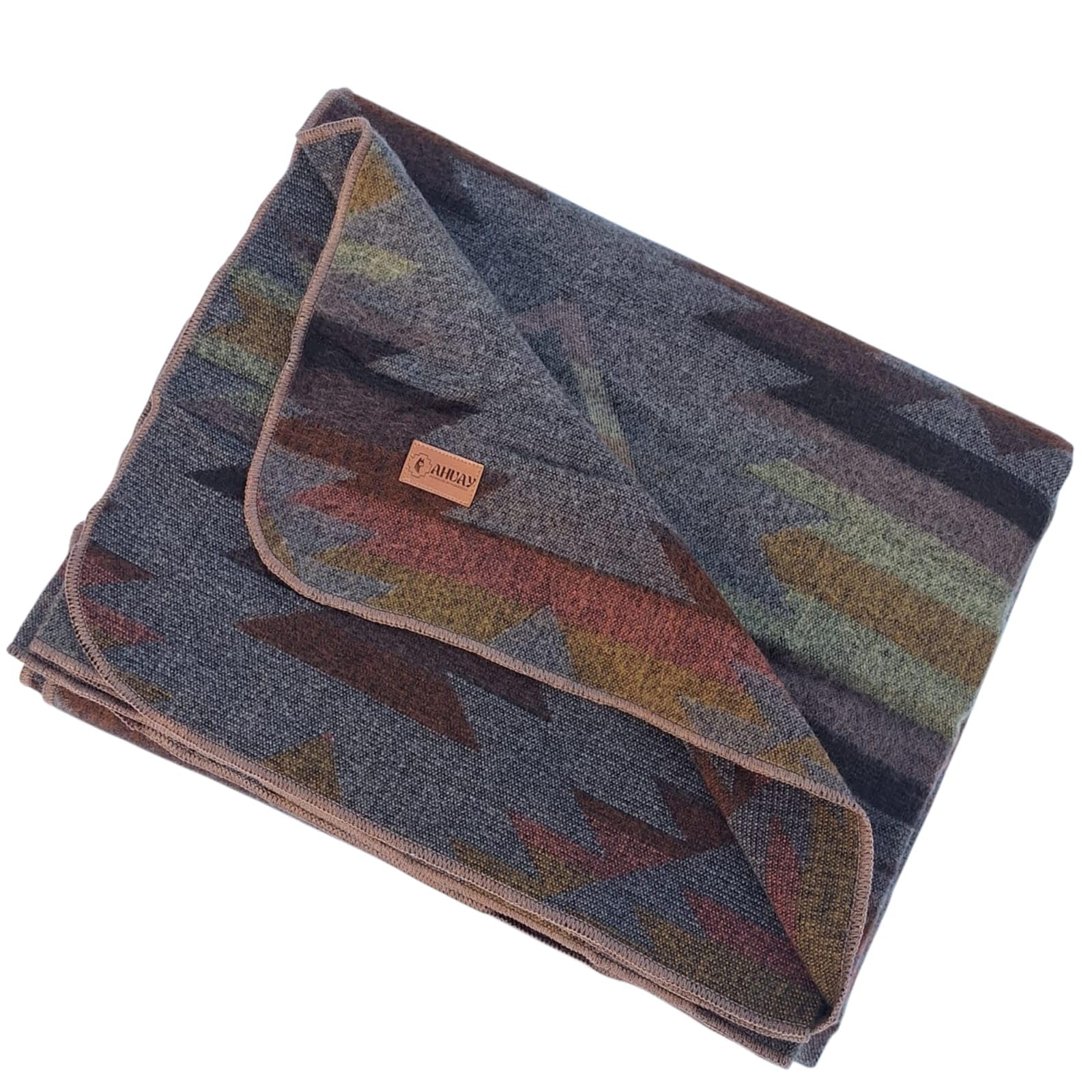 AHUAY Reversible Alpaca Throw