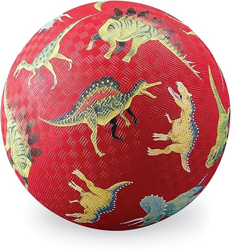 Miniatura 12 de Crocodile Creek Pelota de Patio de Juegos – Pelota de goma duradera para niños a partir de 3 años – Pelota inflable con rebote para kickball