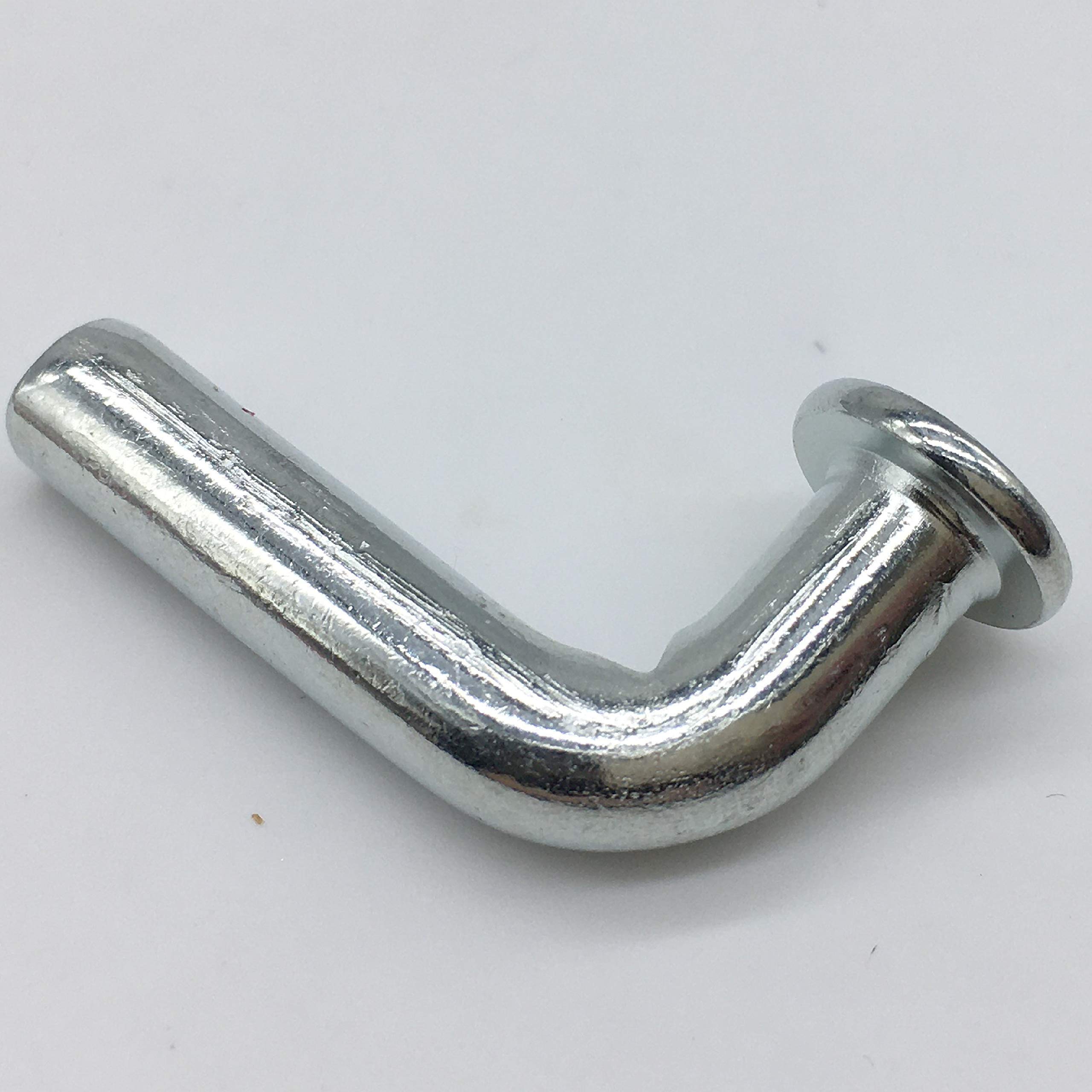 Fall von 1 Packung, 50 Stk/Packung, Universal Palettenregal-Tropfen-Pin, Breite Locker Sicherheit Clip, 37/64"| 0.57"/14.5 mm Flachkopf|Silber|M840