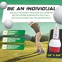 EZ BALL STAMP Golf Ball Stamp/Stamper - Ultra Quick Drying, Smear Free Ink Marker to Personalize Your Ball (Black Penguin) gallery image
