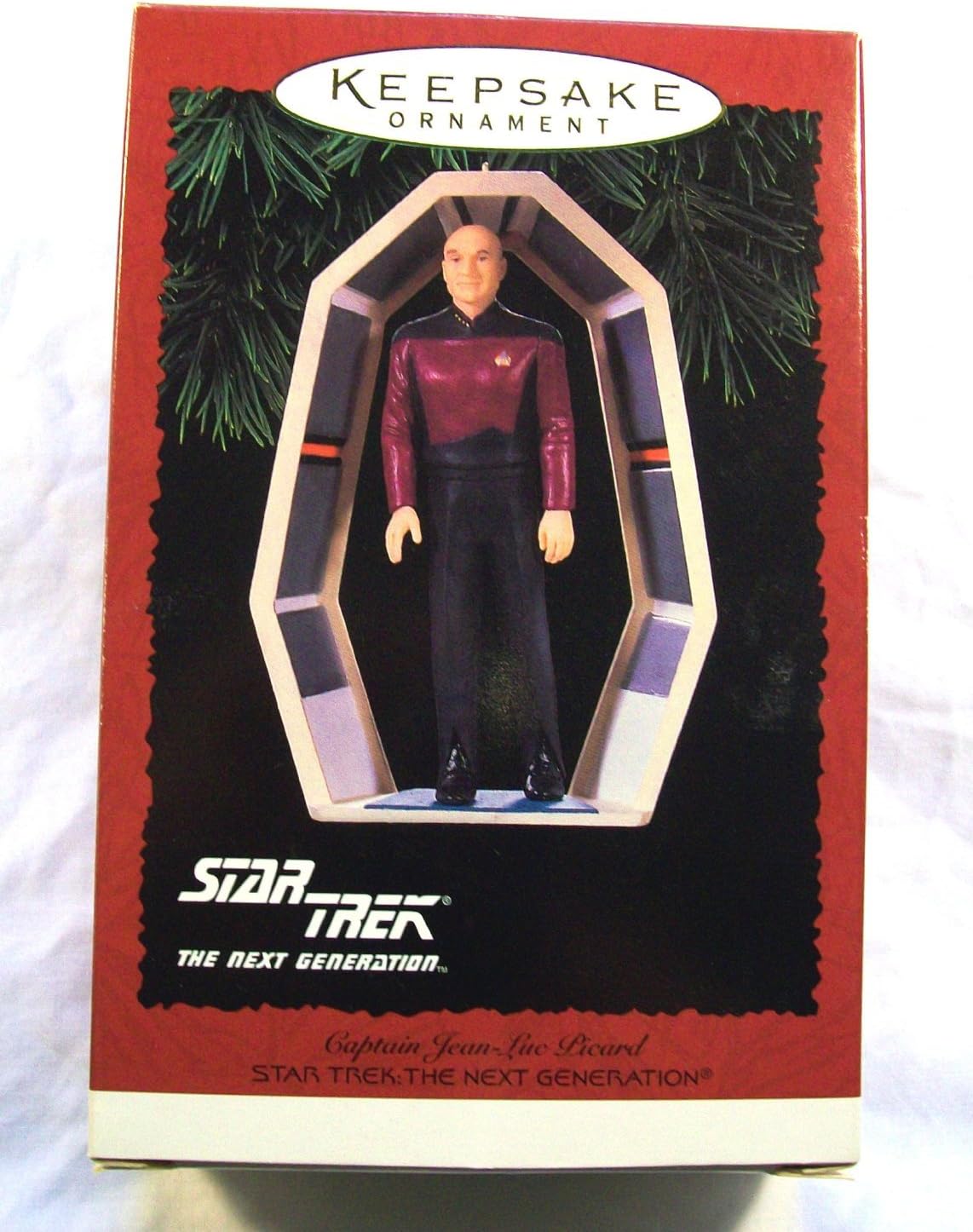 Star Trek The Next Generation Captain Jean Luc-Picard 1995 Hallmark Keepsake Ornament