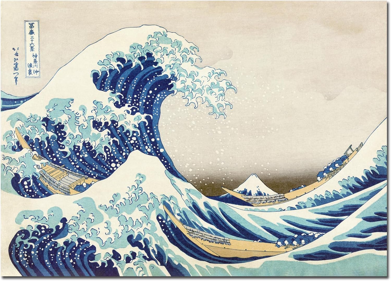 Lanzeyo Diamond Painting Kits for Adults Hand Crafts Diamond Art Kits for Beginners Landscape Diamond Painting The Great Wave Diamond Dots Kits Gem Art Adult Crafts Wall Art (TheGreatWave)