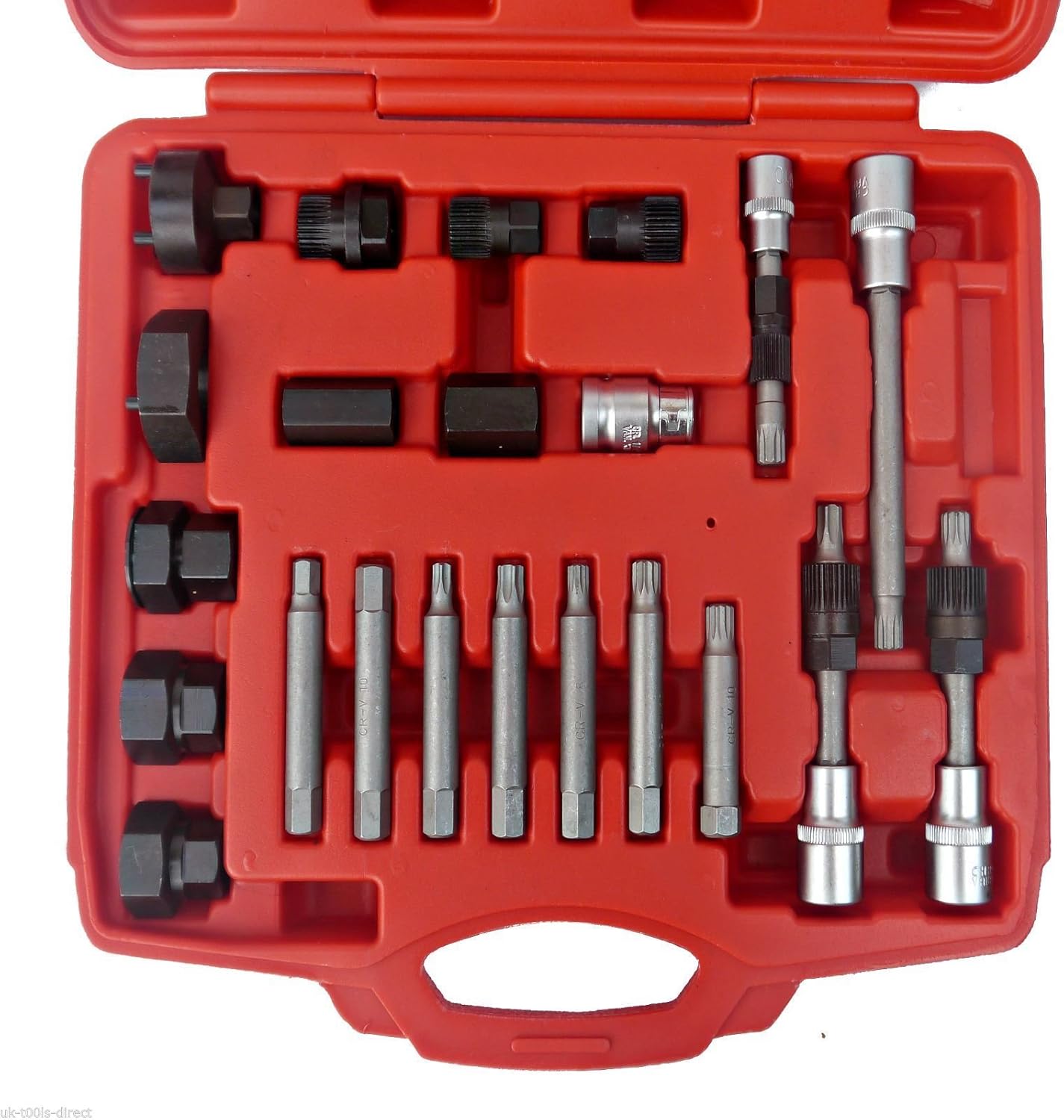 Mekanik 22pcs Alternator Clutch Freewheel Pulley Repair Removal