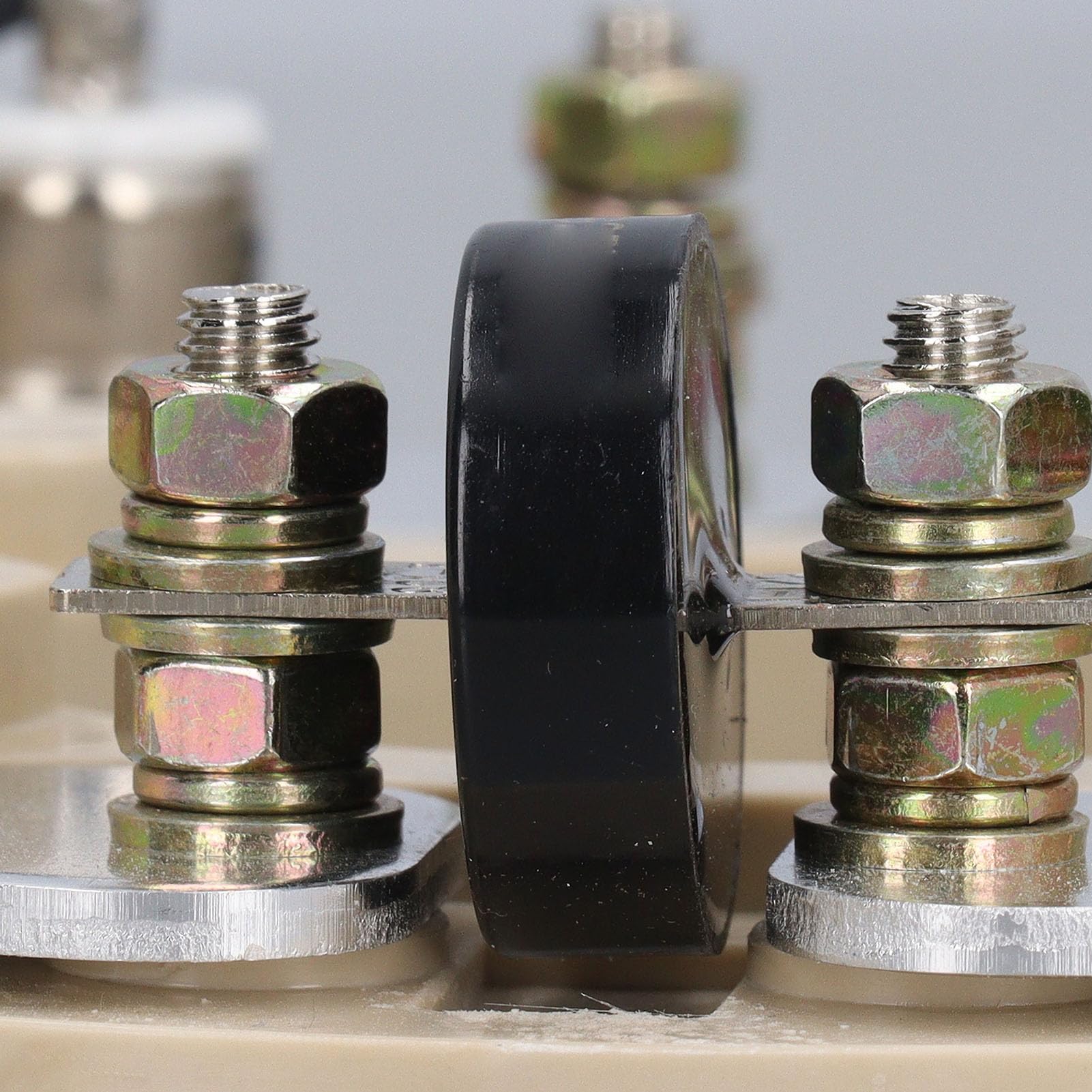 Ausla Ruota Raddrizzatore Ponte Ad Anello Raddrizzatore in Ottone per Componenti Elettronici del Generatore Installazione Semplice Uscita CC Stabile Resistente Alla Corrosione per la Riparazione del