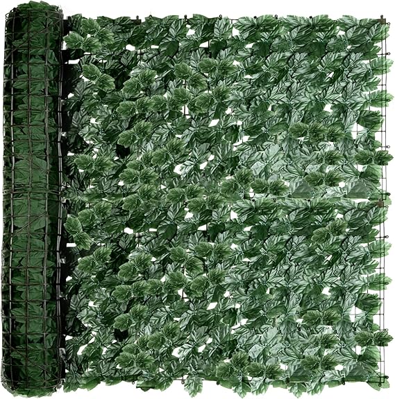 thumbnail: Kunstmatige Klimop Hek - Natuurlijke Look Voor Balkon, Tuin Of Camping - Privacy Screen 50x300 Cm