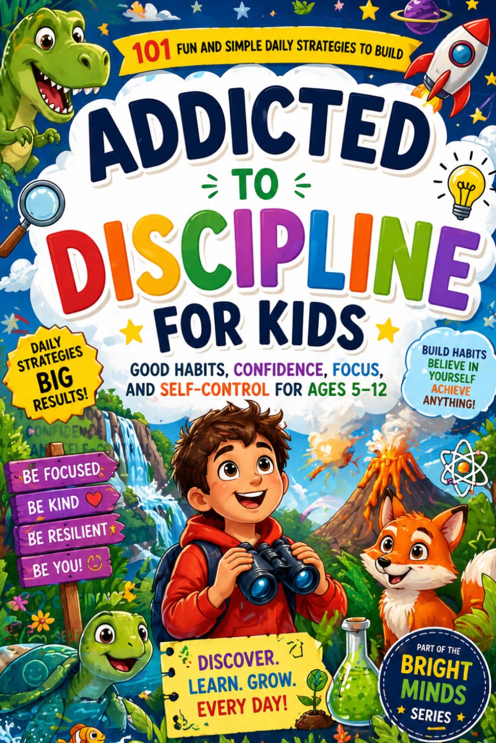 Addicted to Discipline for Kids: 101 Fun and Simple Daily Strategies to Build Good Habits, Confidence, Focus, and Self-Control for Ages 5–12
