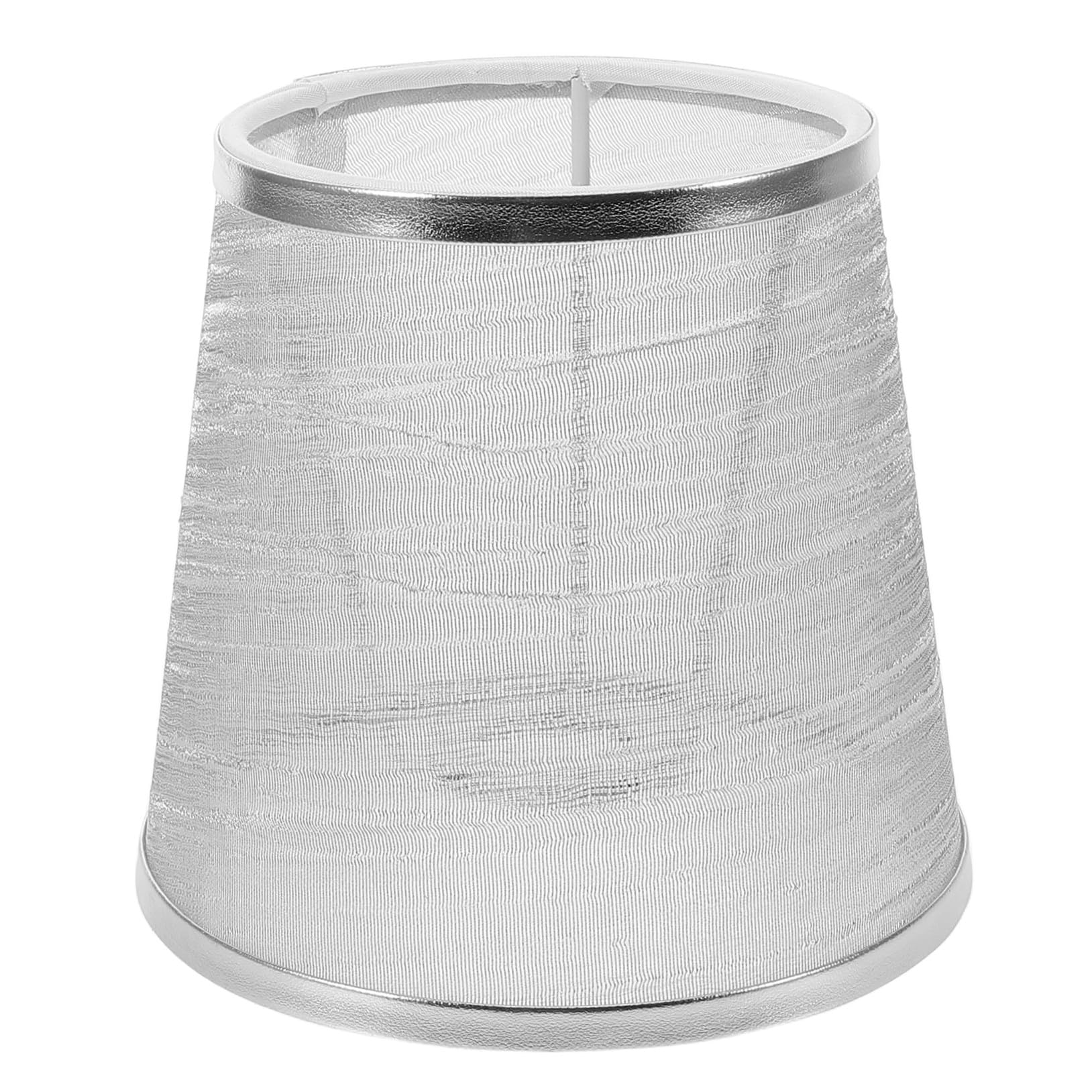 Malla de Hierro Plata y diseño desmontable para lámpara de araña