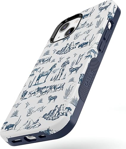 Vista 811 de Casely Funda para iPhone 13 Compatible con MagSafe Color Splash de medianoche Funda retro abstracta Color de medianoche Splash Abstracto