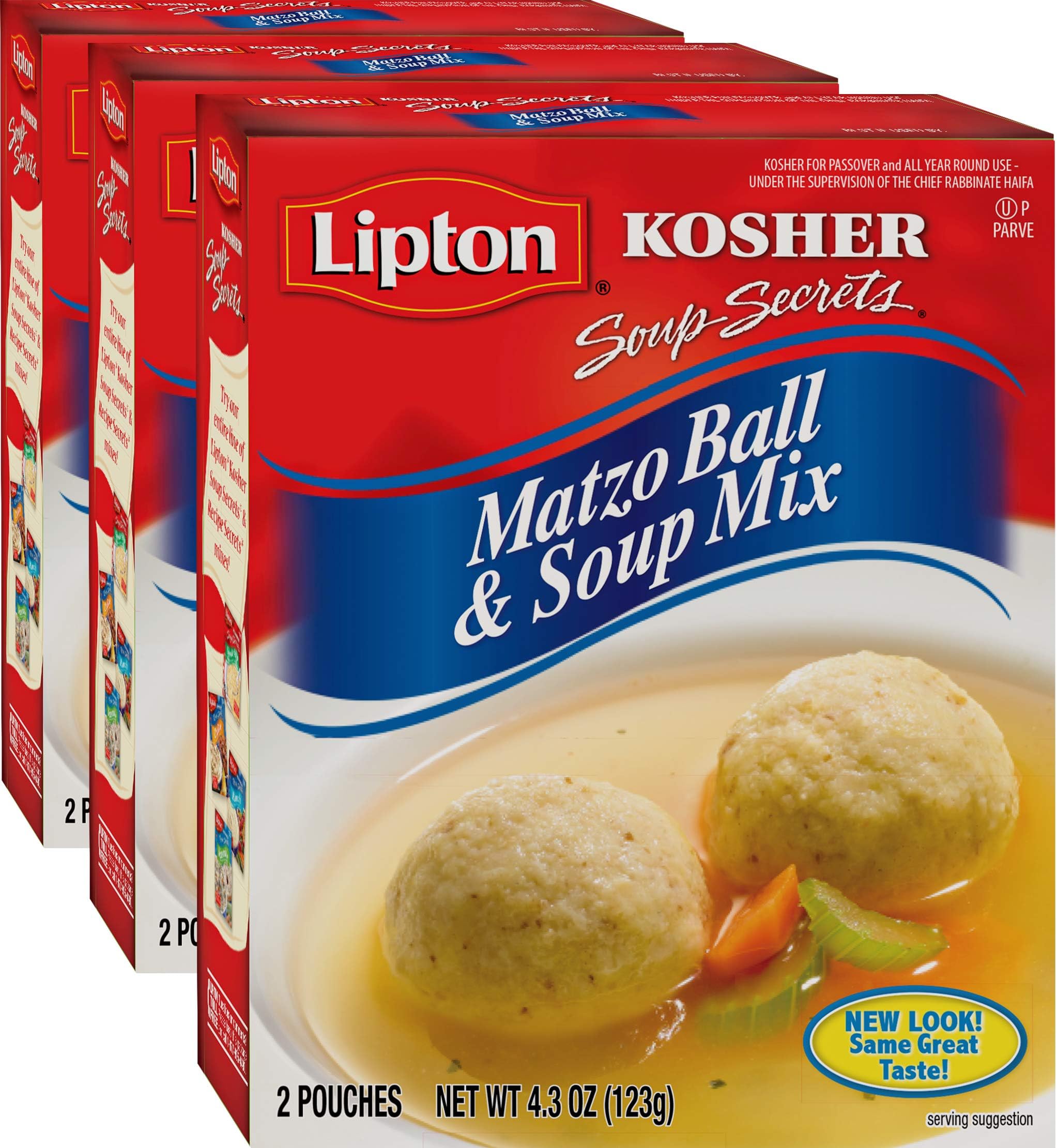 Lipton, Kosher Matzo Ball and Soup Mix (3 Pack)