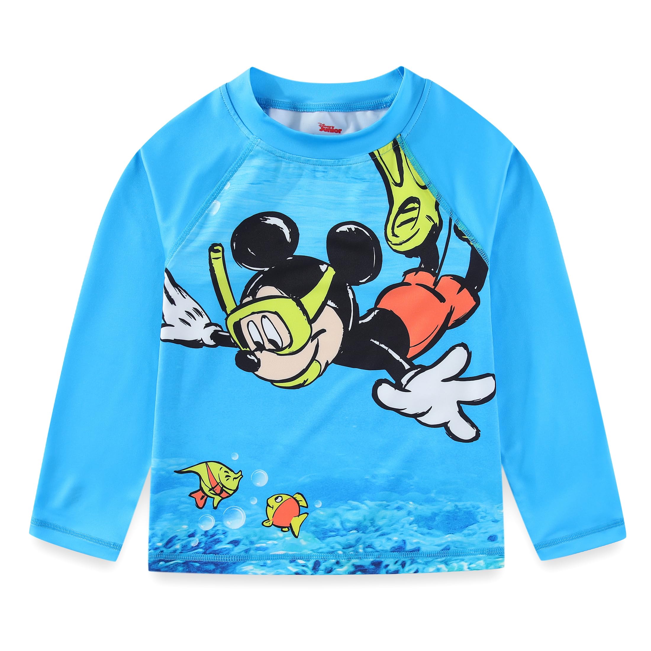 Disney Maillot de bain Mickey avec protection UPF 50+ pour enfants, enfants et grands