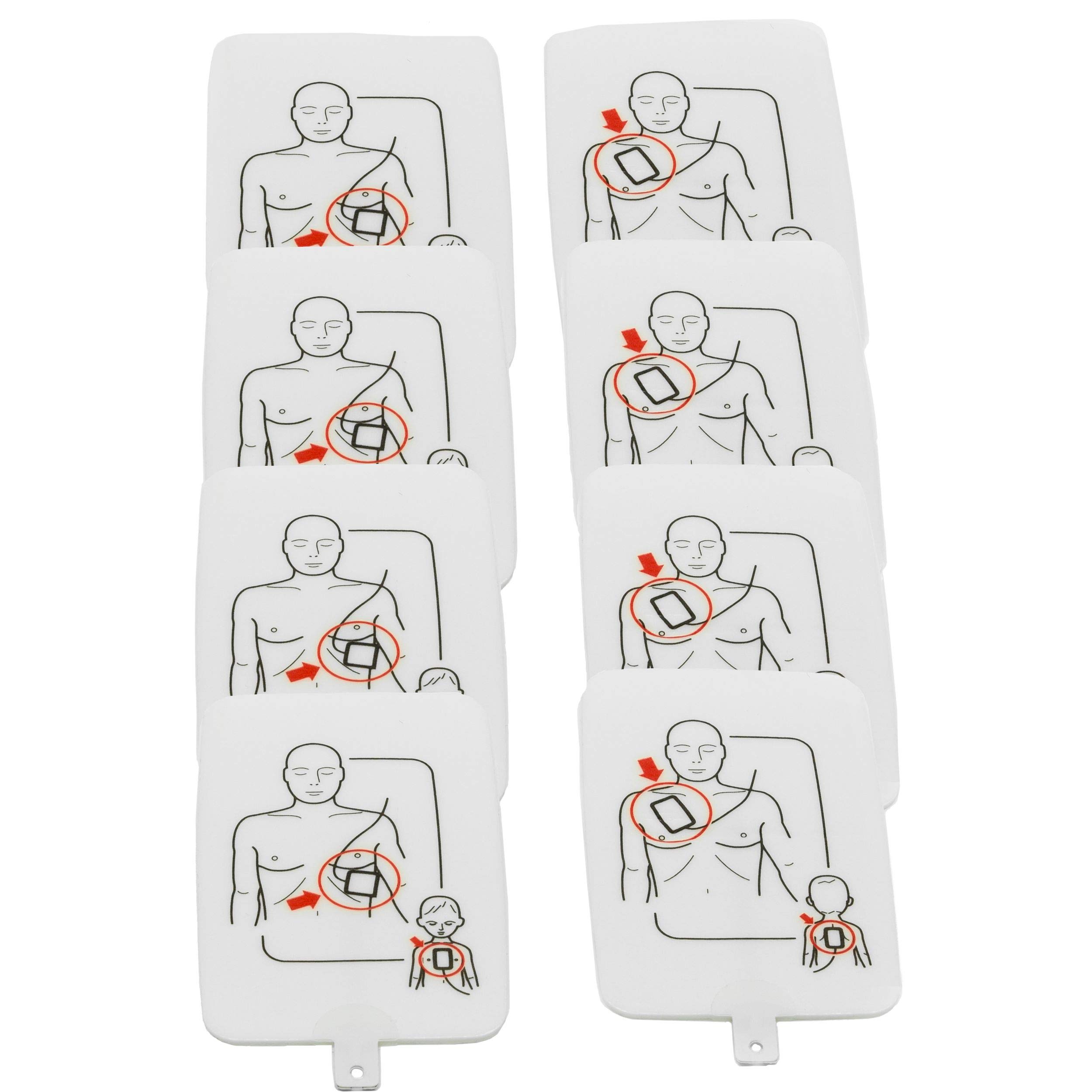 PRESTAN AED UltraTrainer 4-Pack AED Trainers | Prepare groups for AED response with bilingual guidance and responsive pad sensors for skills labs. product thumbnail 5