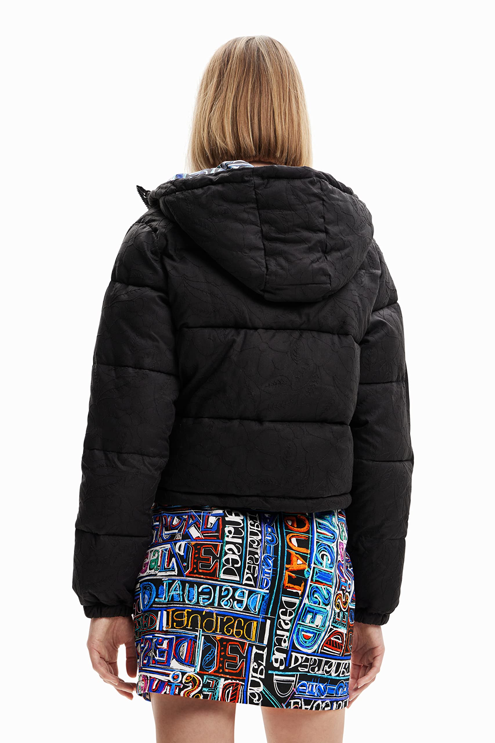 Desigual Padded_Atlanta 2000 Black Donna