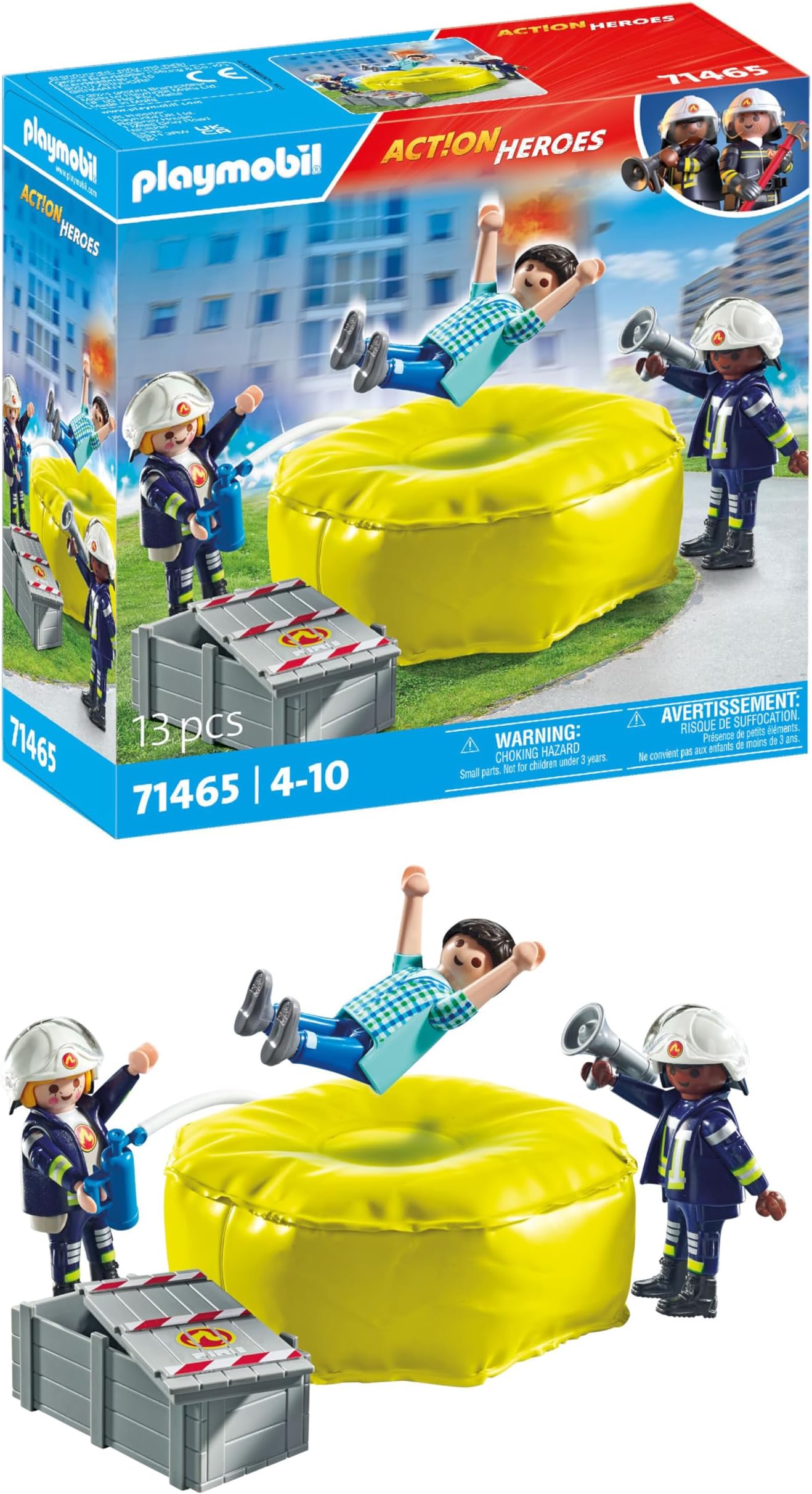 Playmobil Firefighter with Air Bag