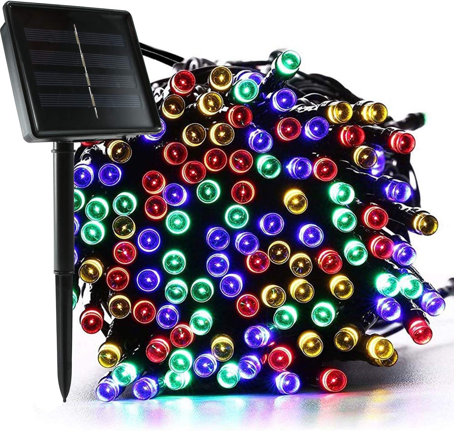 jar-owl Solar String Lights Outdoor Waterproof 72FT 200 LED 8 Modes for Home/Garden/Patio Wedding/Christmas Party (Multicolor)