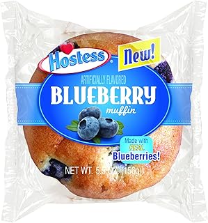 Jumbo Muffin, Blueberry, 1 Count (Pack of 36)