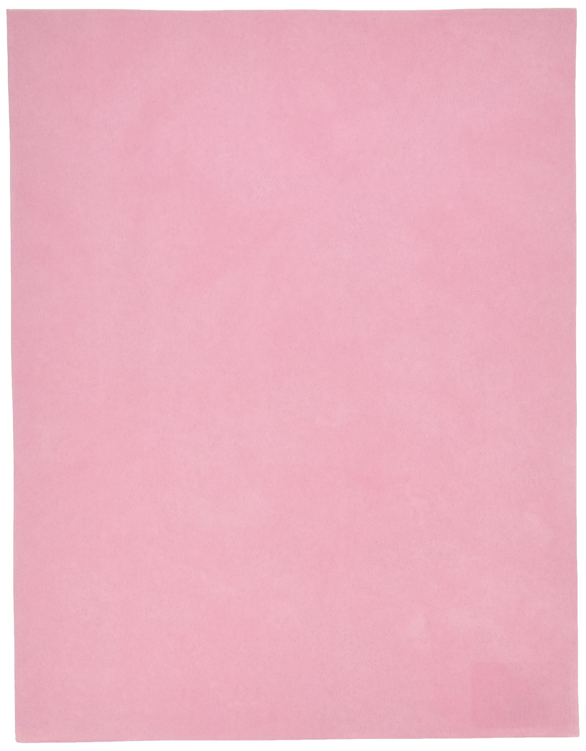 S.E.I. 8.5-Inch x 11-Inch Velvet Paper, Bubblegum Color, 12-Sheet