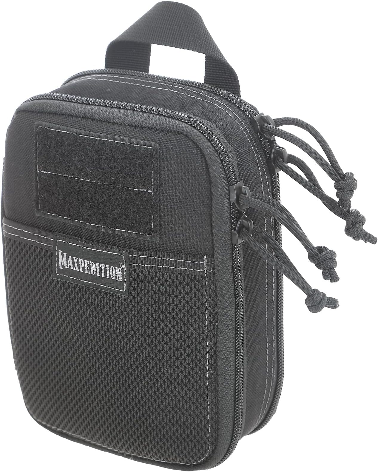 MAXPEDITION Double-Decker EDC Pocket Organizer (5” x 2.5” x 7”) EDC Pouch, Tactical Tool Pouch for Organization, MOLLE Accessories for Everyday Carry, 0247