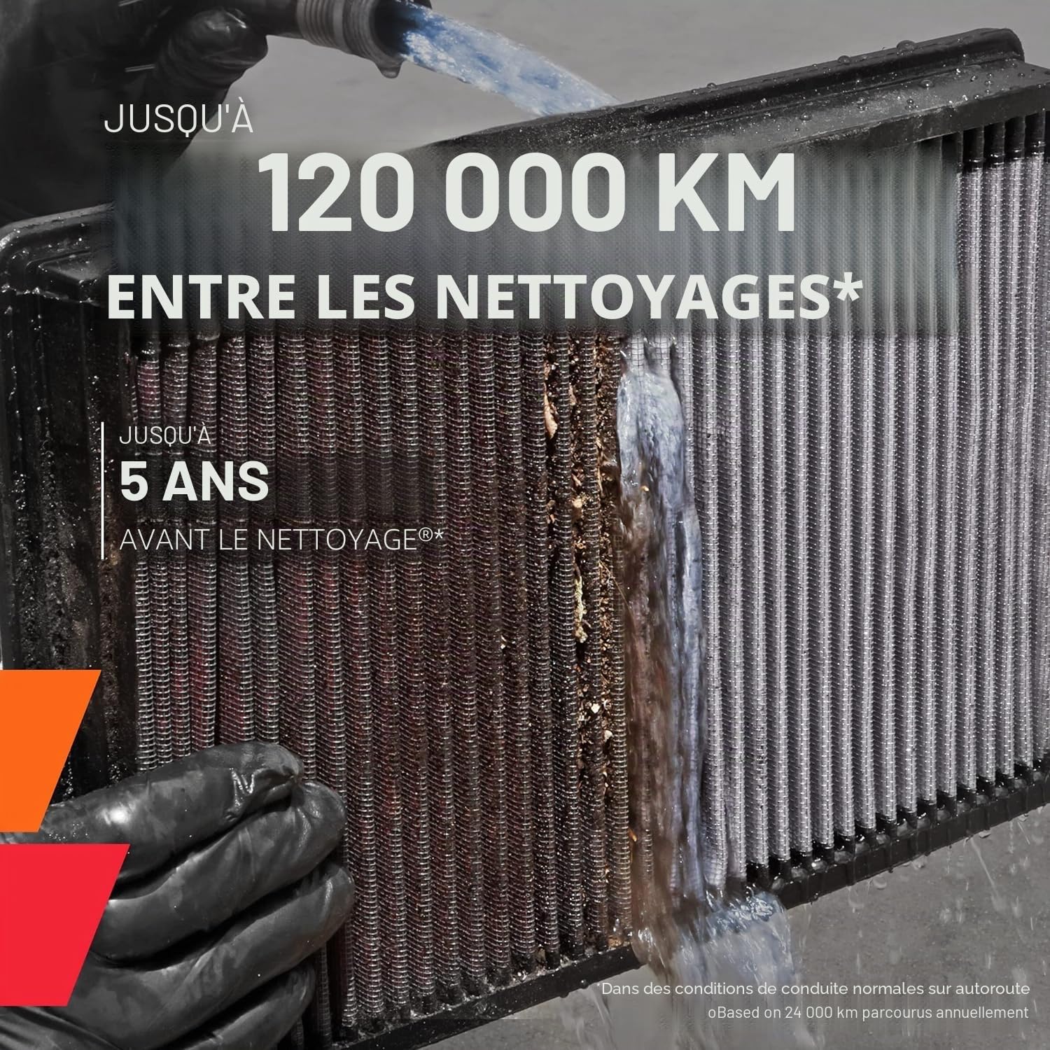 K&N Filtre à air de remplacement compatible avec Peugeot 108/208/2008/308 & 208 II 1.2 2019- + Citroën C1/C3/C4/Cactus/C-Elysee/DS3 2012- + Opel Crossland /Grandland X 1.2 ex. T 2017- (33-3006)