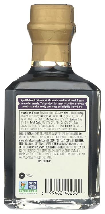 Whole Foods Market, Premium Super Dense Balsamic Vinegar, 8.5 Fl Oz