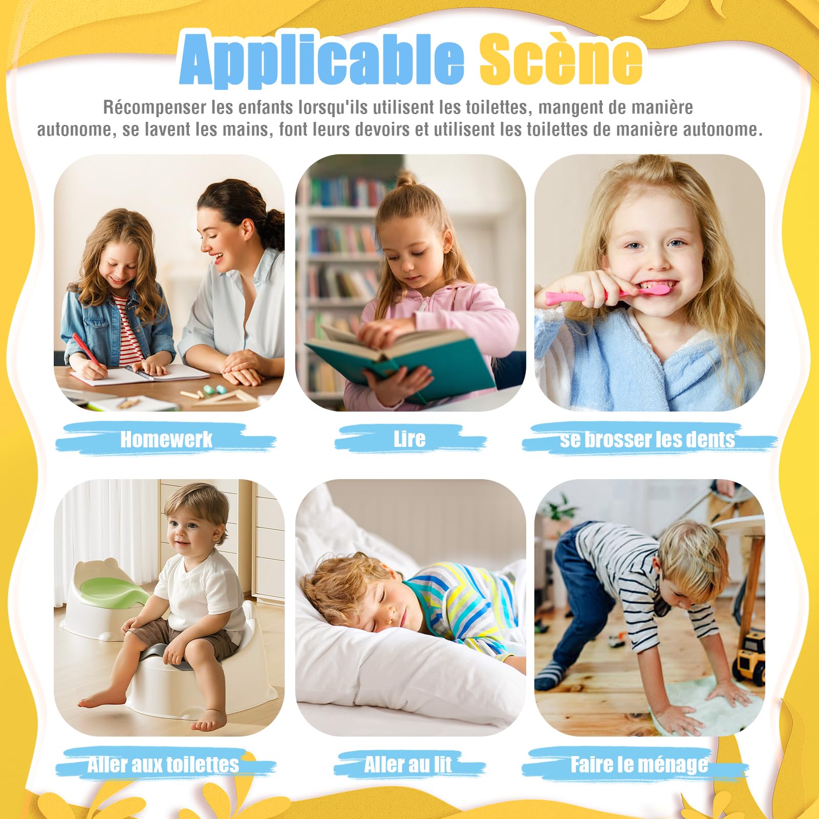 Star Reward Jar - Bocal de Récompense Étoile en Bois Magnétique pour Enfants, Pot de Récompense pour Apprentissage de la Propreté et Motivation en Classe ou à la Maison