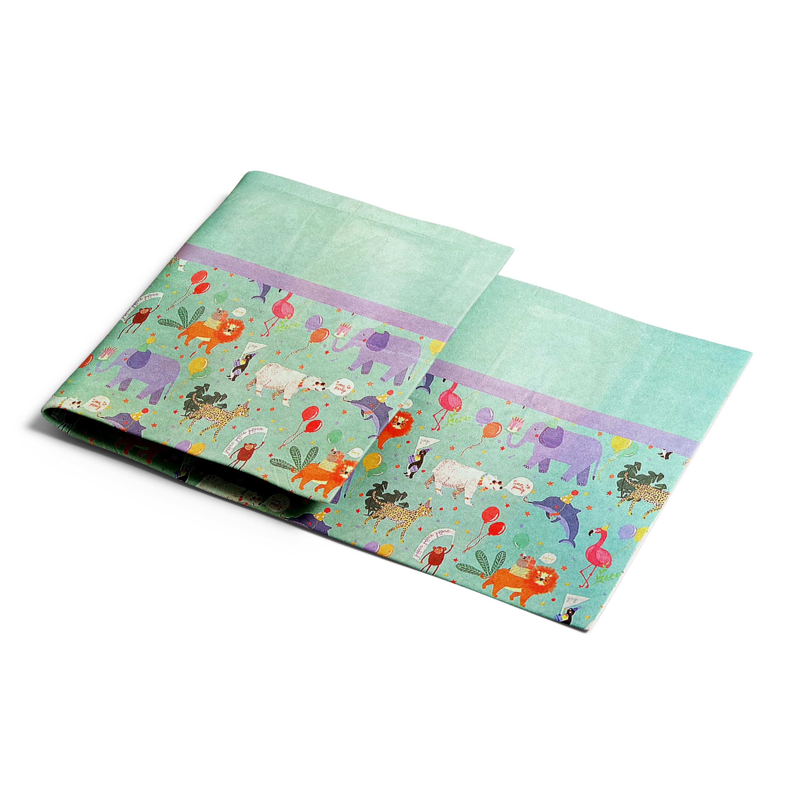 Totely Party Animals Table Cover Pack of 3-180cm Recyclable Paper Tablecloths for Parties Events and Birthdays