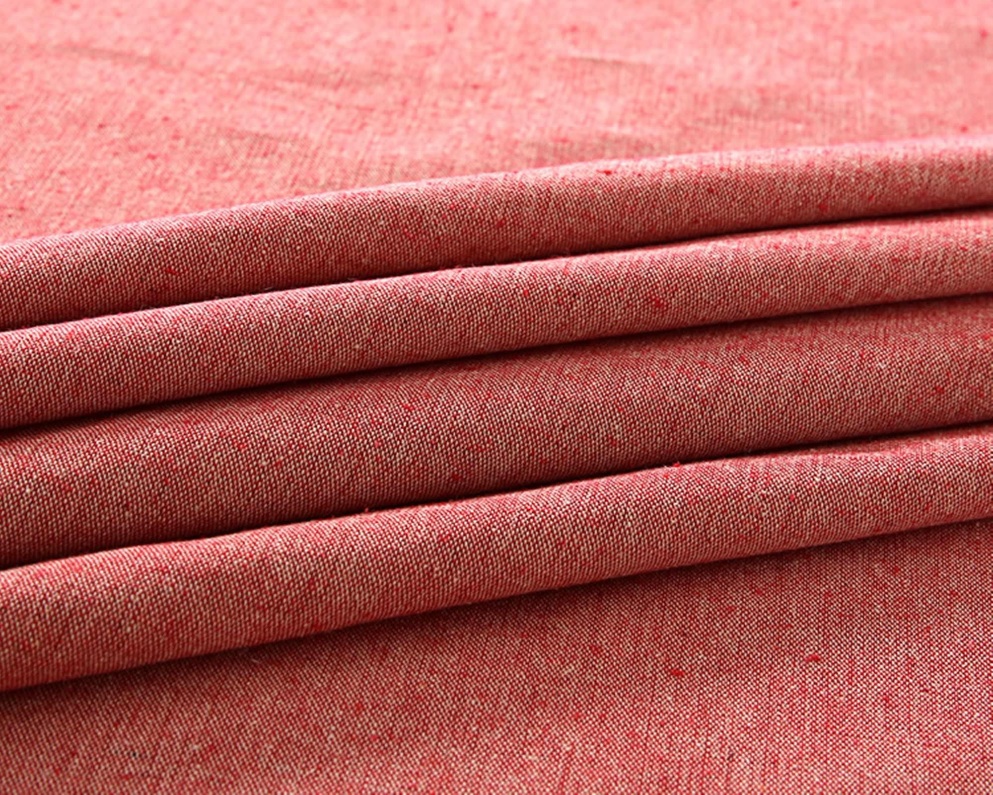 Gualiy Tovaglia da Cucina Cotone Lino, Tovaglie Salotto 140x200CM Tovaglia Rettangolare Antimacchia Impermeabile Tinta Unita Tovaglia per Ristorante, Rosso Anguria