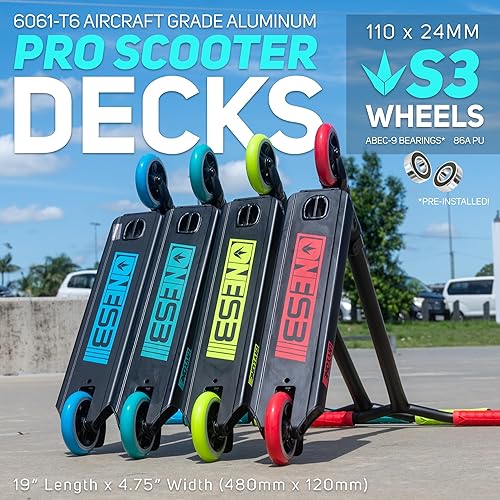 Miniatura 10 de Envy Scooters ONE S3 Stunt Scooter - Trick Scooters for Kids Ages 6-12 Years - Perfect for Beginner Level Freestyle Kids Scooters Riders.